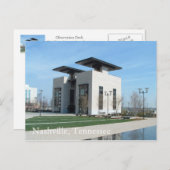 Carte Postale Pont d'observation du comté de Davidson (Devant / Derrière)