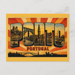 Carte Postale Pont Dom Luís I à Porto, Portugal