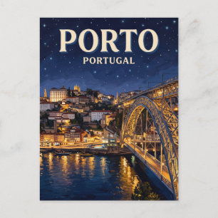 Carte Postale Pont Dom Luís I Porto Portugal