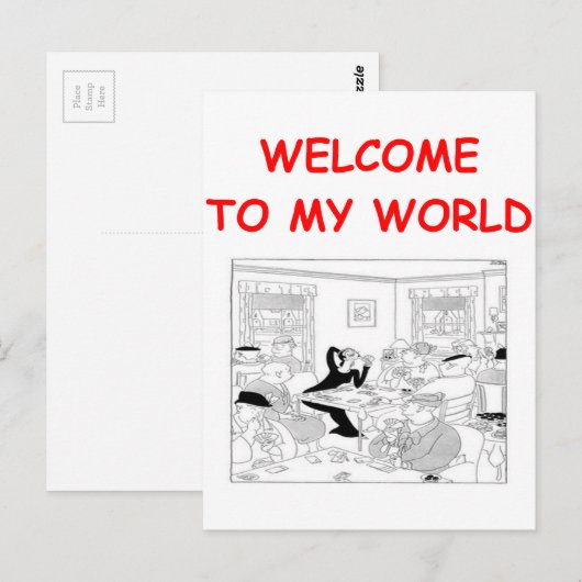 Carte Postale pont double (Devant / Derrière)