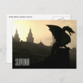 Carte Postale pont-dragon de ljubljana (Devant / Derrière)