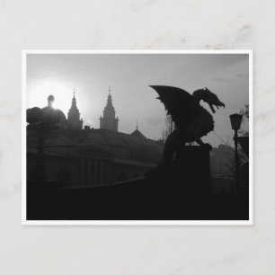 Carte Postale pont dragon slovenie