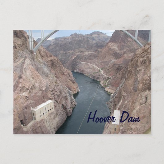 Carte Postale Pont du barrage Hoover (Devant)
