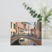 Carte Postale Pont du canal de Venise (Debout devant)
