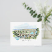 Carte postale Pont Du Gard (Debout devant)