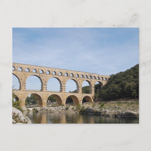Carte Postale Pont Du Gard (Devant)
