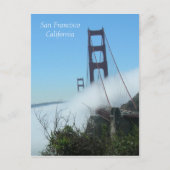 Carte postale - Pont du Golden Gate (Devant)