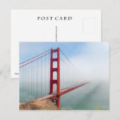 Carte Postale Pont du Golden Gate (Devant / Derrière)