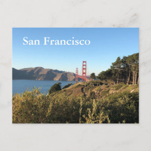 Carte Postale Pont du Golden Gate de San Francisco