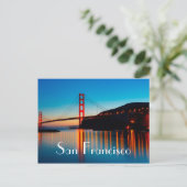 Carte Postale Pont du Golden Gate de San Francisco (Debout devant)