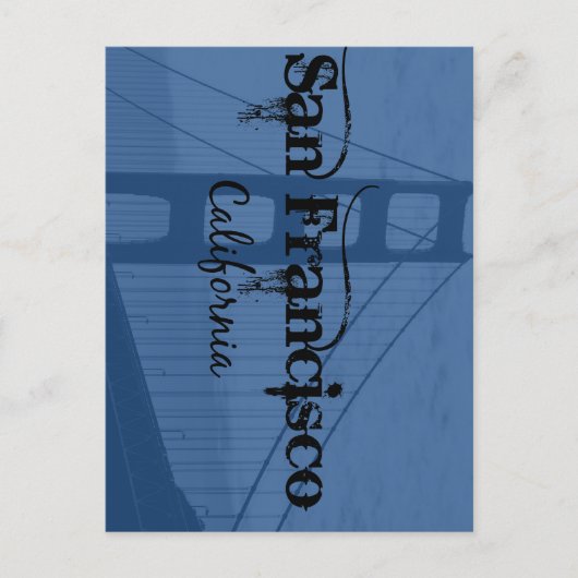 Carte Postale Pont du Golden Gate de San Francisco (Devant)