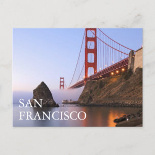 Carte Postale Pont du Golden Gate San Francisco Californie