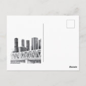 Carte Postale Pont du métro (Dos)