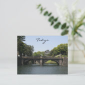 Carte Postale pont du palais impérial (Debout devant)