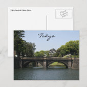 Carte Postale pont du palais impérial (Devant / Derrière)