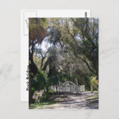 Carte Postale Pont du parc (Devant / Derrière)