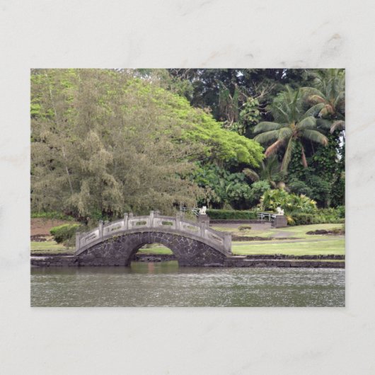 Carte Postale Pont du parc Lili'uokalani (Devant)