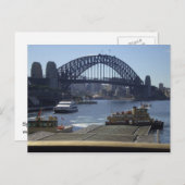 Carte Postale Pont du port de Sydney (Devant / Derrière)
