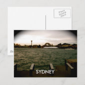 Carte Postale Pont du port de Sydney (Devant / Derrière)