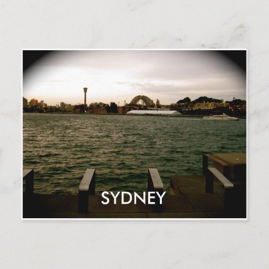 Carte Postale Pont du port de Sydney (Devant)
