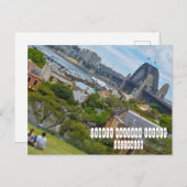 Carte Postale Pont du port de Sydney (Devant / Derrière)