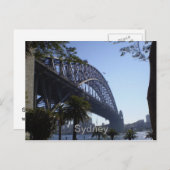 Carte Postale Pont du port de Sydney (Devant / Derrière)