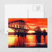 Carte Postale Pont du quatrième (Devant / Derrière)