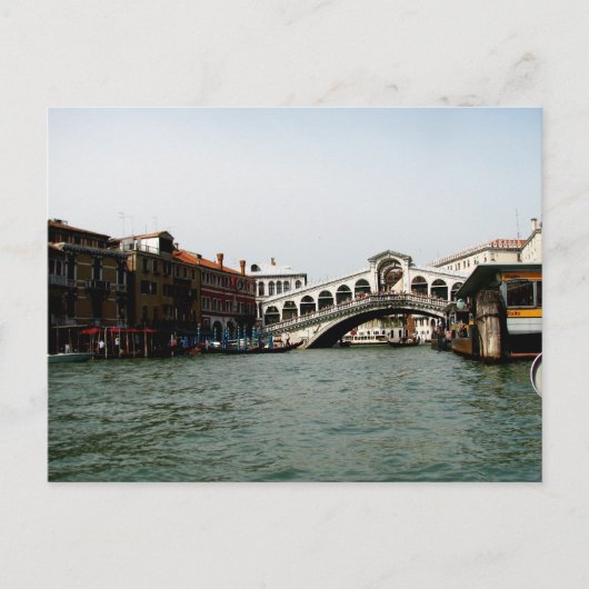 Carte Postale Pont du Rialto (Devant)