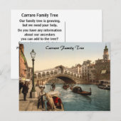 Carte Postale Pont du Rialto II, Venise, Italie (Devant / Derrière)