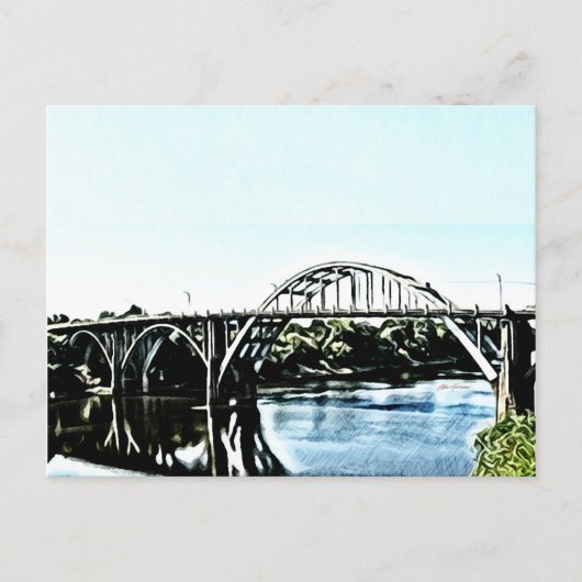 Carte Postale Pont Edmund Pettus de l'Alabama (Devant)