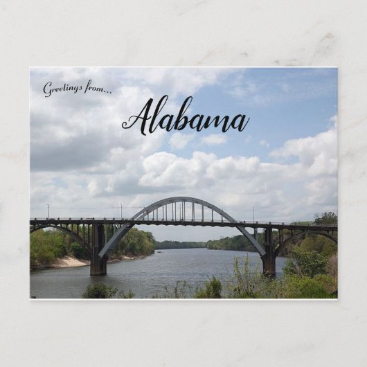 Carte Postale Pont Edmund Pettus en Alabama (Devant)
