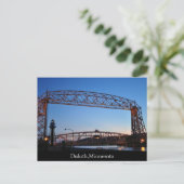 Carte Postale Pont élévateur aérien Duluth Minnesota (Debout devant)