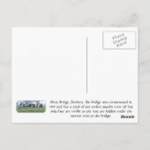 Carte Postale Pont Elvet (Dos)