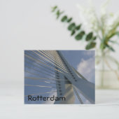 Carte Postale Pont Erasmus, Rotterdam (Debout devant)