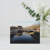 Carte Postale Pont et canal (Debout devant)