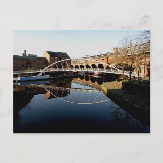 Carte Postale Pont et canal (Devant)