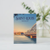 Carte Postale Pont Faidherbe Sénégal (Debout devant)