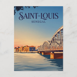 Carte Postale Pont Faidherbe Sénégal