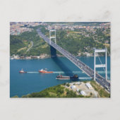 Carte Postale Pont Fatih Sultan Mehmet sur le Bosphore, (Devant)