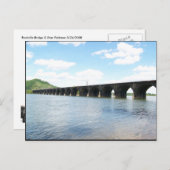 Carte Postale Pont ferroviaire Rockville Stone Masonry Arch (Devant / Derrière)