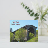 Carte Postale Pont Fisher - Vermont (Debout devant)