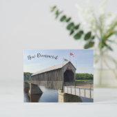 Carte Postale Pont Florenceville Nouveau-Brunswick Canada (Debout devant)