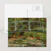 Carte Postale Pont français de Monet Giverney (Devant / Derrière)