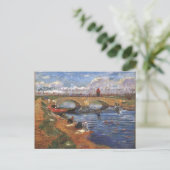 Carte Postale Pont Gleize, Canal Vigueirat, Vincent van Gogh (Debout devant)