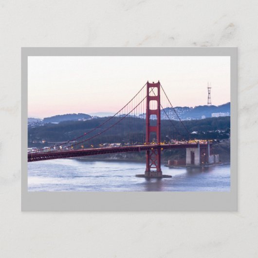 Carte Postale Pont Golden Gate (Devant)