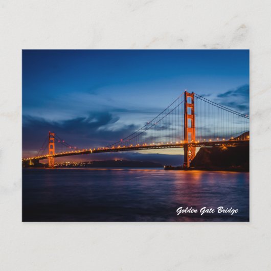 Carte Postale Pont Golden Gate (Devant)