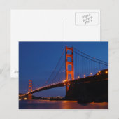 Carte Postale Pont Golden Gate (Devant / Derrière)