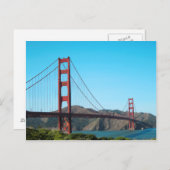 Carte Postale Pont Golden Gate (Devant / Derrière)