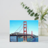 Carte Postale Pont Golden Gate (Debout devant)