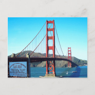 Carte Postale Pont Golden Gate